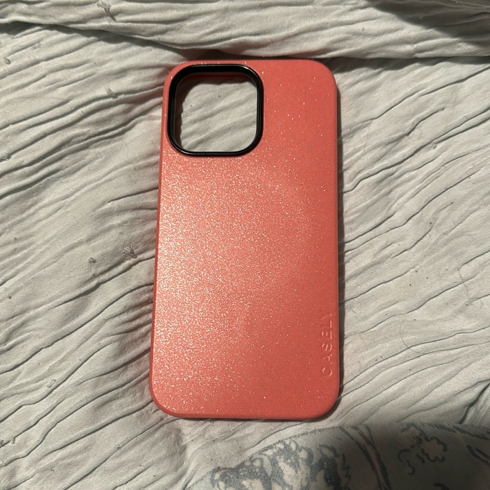 Casely MagSafe Sparkle Coral case